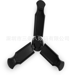 Mini trépied en plastique portable avec verrouillage à bascule pour téléphone portable, support de bureau léger - Product Image 2