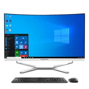 Barebone 24inch Led High Quality Built-in Battery Desktop Monoblock Gaming Computer With Webcam Business All In 1 Pc Barebone