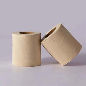 Manufacturer Oem Customized Private Label Biodegradable 4-Ply Jumbo <b>Bamboo</b> Pulp Toilet Paper <b>Roll</b> - Product Image 1