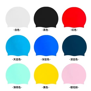 Gorro de Natación de Silicona SanSong Premium con Servicio de Corte, Impermeable y Antideslizante para Adultos y Niños, Ajuste Cómodo para Cabello Largo y Corto - Product Image 5
