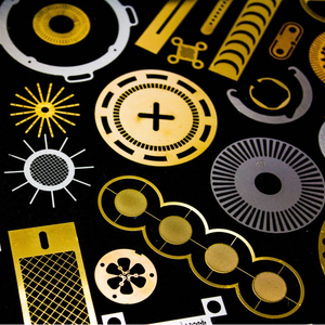 Benutzer definierte Foto ätzen Edelstahl Chemisches Ätzen Kupfer Foto ätzen Messing Dicke 0,03 bis 2mm - Product Image 1