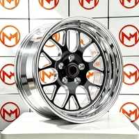 Jantes en alliage Maxtera Forged Custom Beadlock Weld S77 Drag Racing pour Mustang Dodge Corvette Camaro GTR Supra Cadillac F-150