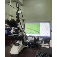 Analizador de Finura de Fibra ISO 137 ISO 17751, Probador de Finura de Fibra Textil, Microscopio Óptico Digital, Probador de Diámetro de Fibra