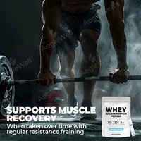 Aeglewell OEM Complément Sportif pour Adultes pour la Prise de Masse Musculaire, Poudre Protéinée Végétale pour la Gym, Gainer de Masse 50g+, Protéine de Qualité Alimentaire