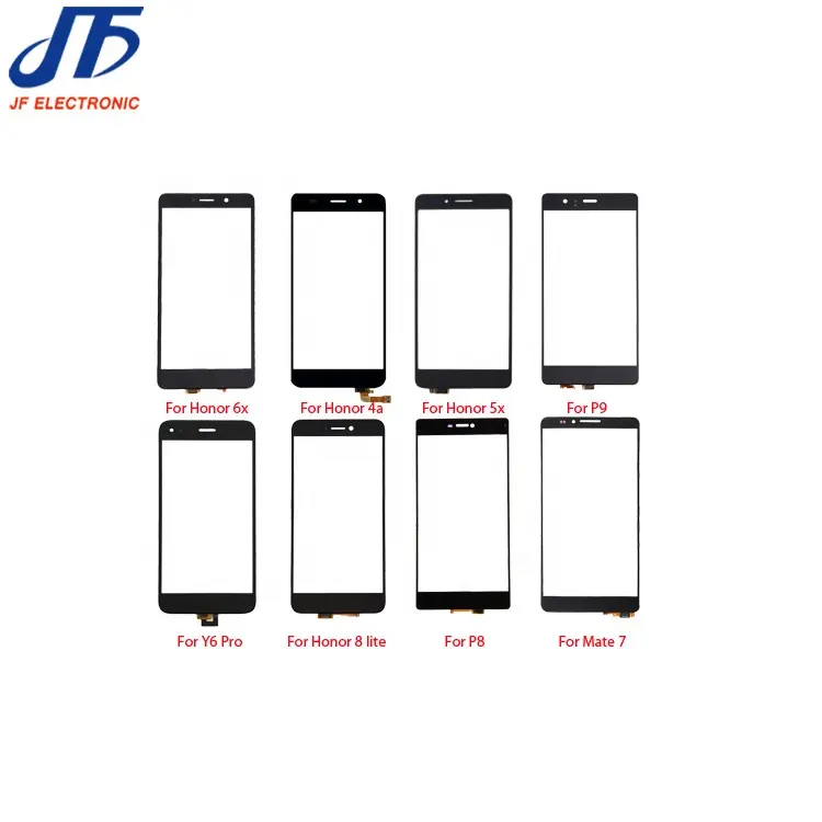 Для Huawei honor 8 P8 P9 lite Mate 7 переднее внешнее стекло для мобильного телефона сенсорный дигитайзер панель в сборе