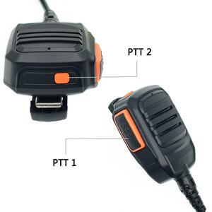 Microphone filaire en plastique SM18N2 pour talkie-walkie, compatible avec PD700, PD780, PD780G, PD980, pour utilisation à l'épaule - Product Image 3