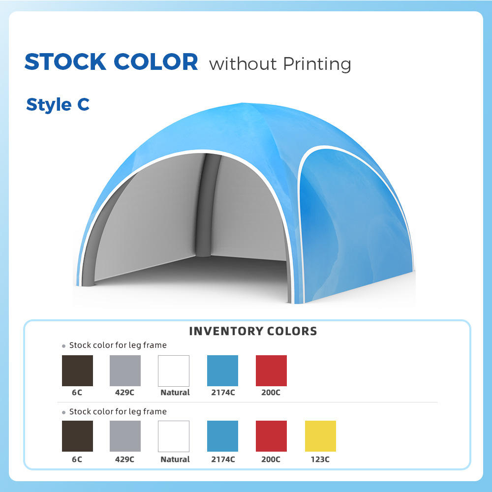 Estilo C sin la impresión, tela de 300D Oxford