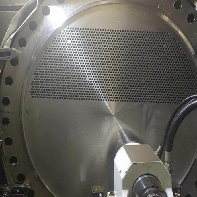 Высокая прочность на растяжение из титанового сплава Трубная решетка сверлить отверстия