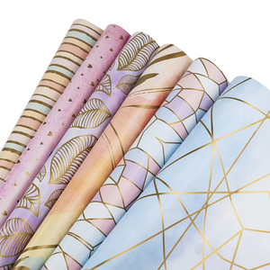 Printed <b>Wrapping</b> <b>Paper</b>-Eco-Friendly Reusable Moisture Proof MOQ 100 <b>Sheets</b> Protects Decorates Multiple Colors Adds Ceremony - Product Image 3