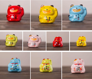 4,6*5cm gato de la suerte imanes creativos para nevera Animal creativo 3D mensaje pegatinas <span class=keywords><strong>pizarra</strong></span> decoración dibujos animados pegatinas magnéticas - Product Image 2