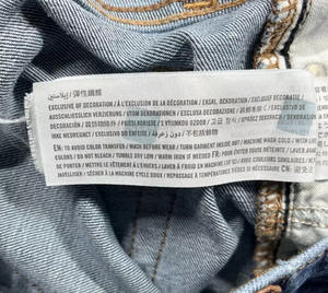 กางเกงยีนส์เอวสูงพิมพ์ลายสไตล์วินเทจสำหรับผู้ชาย, กางเกงยีนส์เอวสูงทรงสลิมฟิตขนาดกลางสำหรับใส่ในฤดูร้อน - Product Image 5
