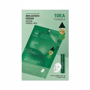 ชุดมาส์กไฮโดรเจล2ขั้นสำหรับ100 VT Pro Cica Riddle Shot 10แผ่น - Product Image 2