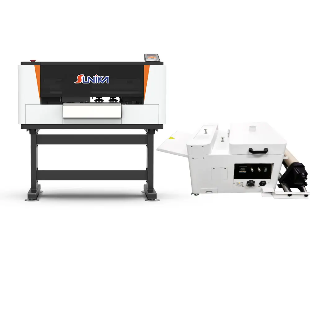 Epson A3 blanco DTF impresora DTF xp600 multifuncional directo a película impresora máquina de impresión con horno para camiseta