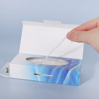 Fil dentaire biodégradable en nylon de haute qualité Super Floss, saveur menthe, pour soins orthodontiques, implants, bridges, soins bucco-dentaires