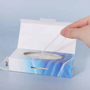 <span class=keywords><strong>Fil</strong></span> <span class=keywords><strong>dentaire</strong></span> biodégradable en nylon de haute qualité Super Floss, saveur menthe, pour soins orthodontiques, implants, bridges, soins bucco-dentaires - Product Image 2