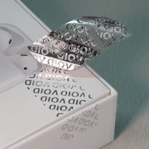 Sello DE GARANTÍA personalizado impermeable Tamper Evident Void Sticker - Product Image 6