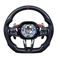 Pour BMW : Volant de direction amélioré style LCI compatible avec G05 G20 G30 G2X G3X G8X F9X 2018-2024, accessoires intérieurs de voiture en carbone