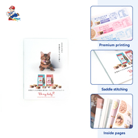 Service d'impression économique de brochures personnalisées à piqûre à cheval, manuels d'utilisation, spécifications, brochures, impression offset sans bois, papier format personnalisé