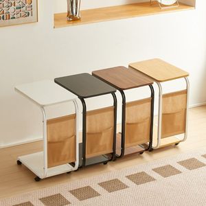 <span class=keywords><strong>Tavolino</strong></span> Consolle Moderno Eco-Friendly in MDF con Ruote per Soggiorno - <span class=keywords><strong>Tavolino</strong></span> <span class=keywords><strong>Angolare</strong></span> Piccolo - Product Image 1