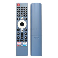 Télécommande de remplacement de haute qualité à prix avantageux pour téléviseur Asanzo avec boîte en PVC et fonction vocale