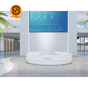 Mostrador <span class=keywords><strong>de</strong></span> recepción <span class=keywords><strong>de</strong></span> lujo hecho <span class=keywords><strong>de</strong></span> MDF multifuncional para recepción <span class=keywords><strong>de</strong></span> hotel y restaurante - Product Image 2