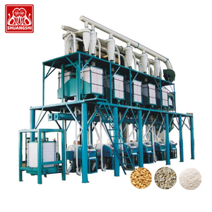 Machine de mouture automatique de farine de blé <span class=keywords><strong>entier</strong></span> 100TPD, ensemble <span class=keywords><strong>complet</strong></span> avec moteur, usine de production multifonctionnelle de farine de blé et de maïs - Product Image 1