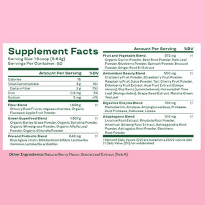 Richtek OEM ODM Nahrungsergänzungsmittel mit natürlichem Beerengeschmack, Stevia-Blattextrakt, Grünes Superfoods-Pulver - Product Image 2