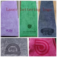 Professional High Quality Custom logo Towels Yoga Gym Fitness Club Use Sweat Absorbing Quick-drying Microfiber Sport Towel