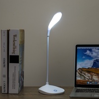Lampe de bureau pliable sans fil 2024, rechargeable par USB, LED portable pour lecture au chevet et en chambre