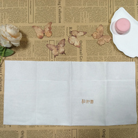 Serviettes en lin personnalisé solide 25/30/40cm serviettes Airlaid colorées pour Cocktail déjeuner dîner sac à logo imprimé