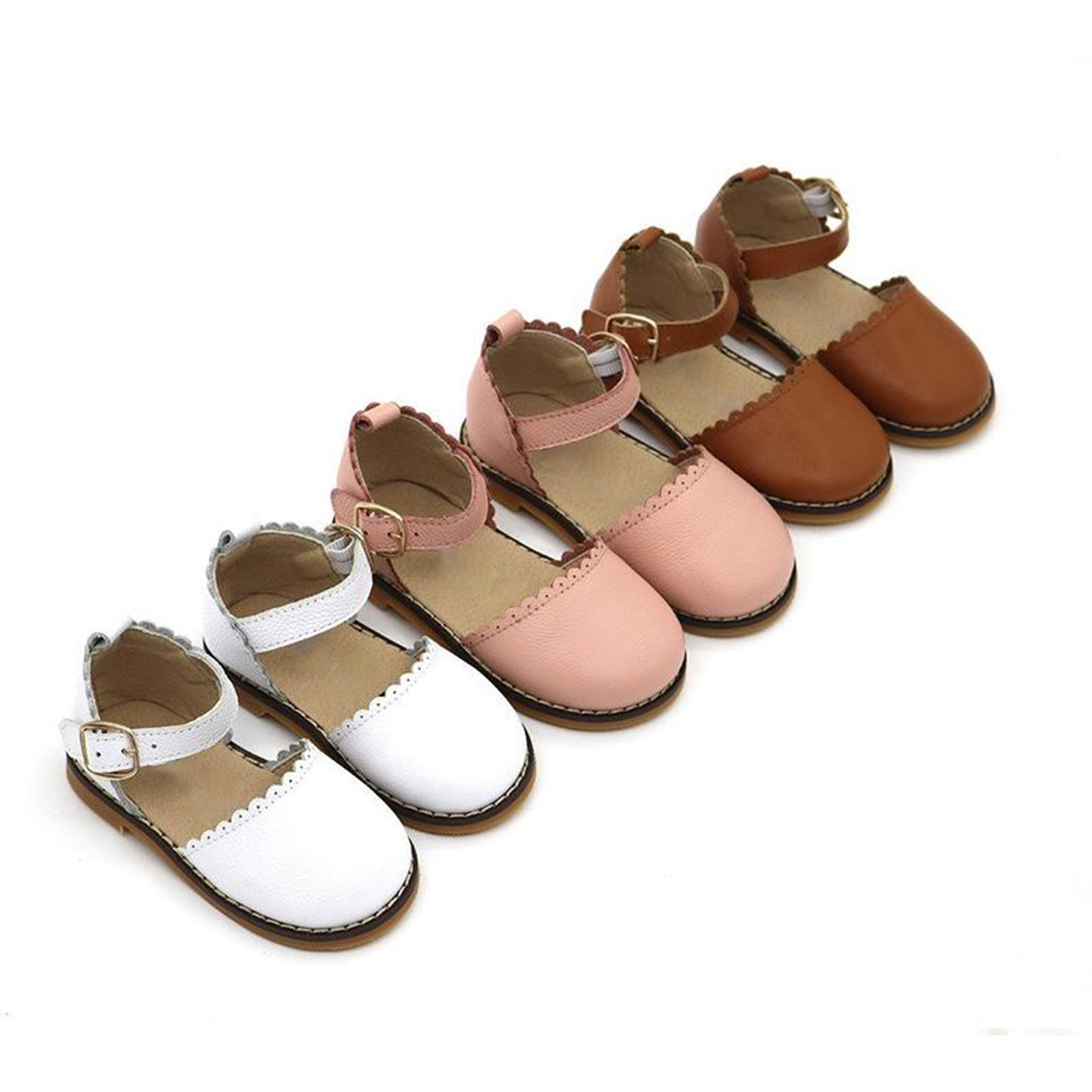 Для маленьких девочек, Туфли Мэри Джейн на плоской подошве с бантом, мягкая подошва для девочек, Повседневные Туфли Мэри Джейн на плоской подошве