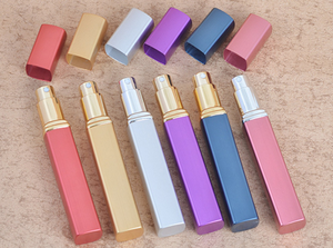 Stokta Mini taşınabilir Metal parfüm şişesi 12ml parfüm alüminyum <span class=keywords><strong>Atomizer</strong></span> - Product Image 2