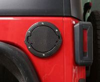 Gobison pour jeep wrangler 07-17JK couvercle de réservoir de gaz texture fibre de carbone accessoires de modification décoratifs