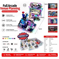 Machine de jeu d'arcade 3D de tir et d'équitation à monnayeur pour enfants, avec fonction de sortie de tickets, pour centre de jeux et centre commercial, vente en gros