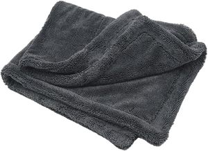 2-Pack Quick-Dry Microfiber <b>Towels</b> <b>Extra</b> <b>Large</b> Ultra Absorbent for Cars & Trucks Streaks Scratches Water Spots - Product Image 4