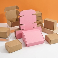 Boîte d'emballage cadeau en carton pour avion, boîte d'expédition express postale, boîte d'emballage pour vêtements, boîte en papier personnalisée, boîte à chapeau cadeau