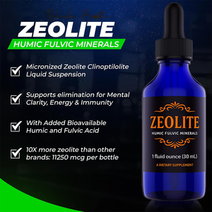 OEM Zeolite Drops Detoxifies Alkalizes Body Strengthens Immune System Help Remove Heavy Metals Other Toxins From Body Liquid - Product Image 3