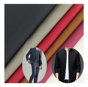 800 + couleurs prêtes en stock 50D 300T 100% polyester <span class=keywords><strong>tissu</strong></span> pongé semi-mat veste <span class=keywords><strong>manteau</strong></span> costumes <span class=keywords><strong>doublure</strong></span> <span class=keywords><strong>tissu</strong></span> pongé <span class=keywords><strong>doublure</strong></span> - Product Image 1
