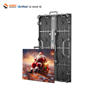 Panneau LED P2.6 P2.9 P3.91 pour location, mur vidéo LED intérieur/extérieur pour Noël, fêtes et événements hivernaux