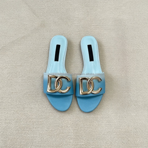 Sandales plates d'été de luxe pour femmes, style coréen, à bout ouvert, pour l'extérieur, nouvelle collection 2026 - Product Image 2