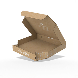 Caja de <span class=keywords><strong>Pizza</strong></span> de Cartón Corrugado con Logotipo Personalizado y Revestimiento Ecológico para Comida para Llevar - Product Image 3