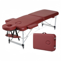 Multifunktionales Modernes Stabiles und Robustes Therapiebett Höhenverstellbare Spa-Salon-Therapieliege Wimpernbett Faltbare Massageliege