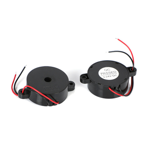 Smart Electronics HND-4216 Piezoelectric Active Buzzer Alarm DC 3-24V Continuous/Intermittent Sound