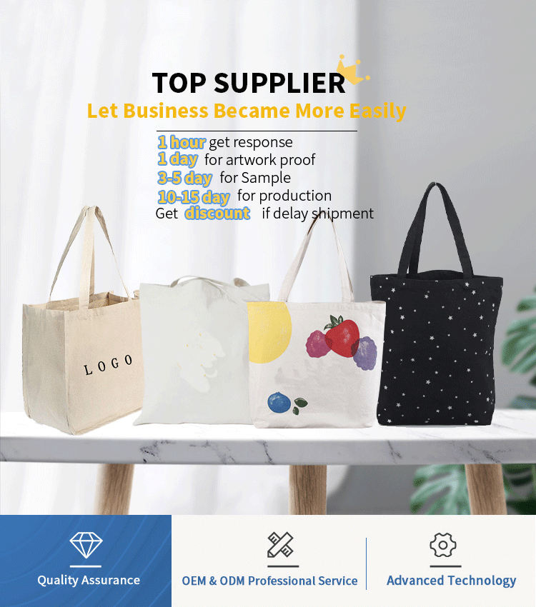 Hot Sale Shipping Bags Woman Gift Custom Canvas Tote Bags|