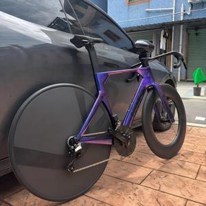 Kozo Official Factory Direct Carbon Fiber Racing Road <strong>Bike</strong>, Hydraulic Disc Brake, Shim Ano 105, 88 Depth Carbon Wheelset - Product Image 2