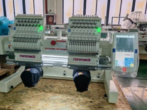 RONMACK RM-2100HC-F (400*500mm) 2Head PLC Flat Embroidery <b>Machine</b> Computerized Double Head - Product Image 4