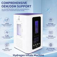 Générateur d'hydrogène 1800 ml en gros directement de l'usine, double sortie 1800 ml/min, technologie PEM SPE, appareil inhalateur d'hydrogène pour les distributeurs