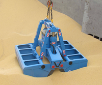 Grue hydraulique électrique robuste de 8 m³ à télécommande sans fil avec composants de base moteur et engrenage