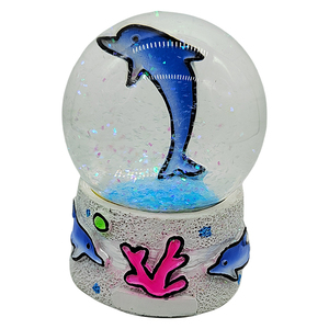 Simple Design Beautiful Color Design Hot Sale Ocean <b>Animal</b> Resin Water Ball Resin Souvenir - Product Image 5
