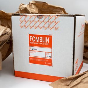 Solvay Fomblin W150 Perfluoropoliéter (PFPE) Líquidos de lubricación de alto vacío Embalaje original Caja de 5kg Suministro confiable - Product Image 4